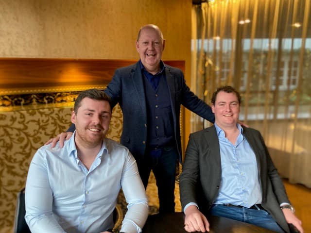 Team photo of ENTO Group members